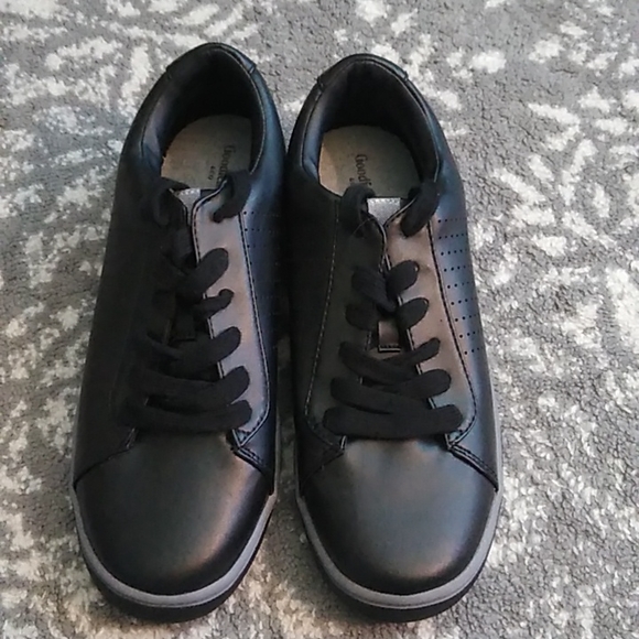 Men's size 8.5 black and gray Goodfellow shoes - Picture 3 of 7